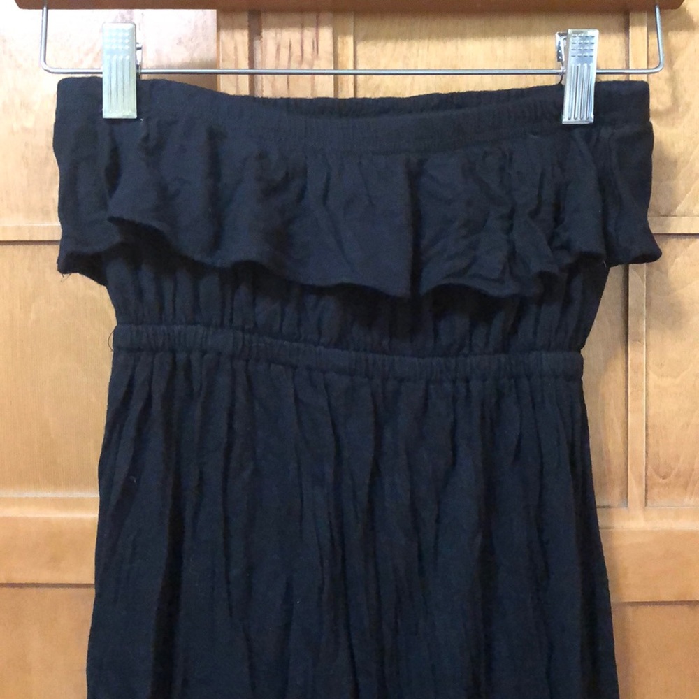 Black cotton dress - Picture 2 of 3